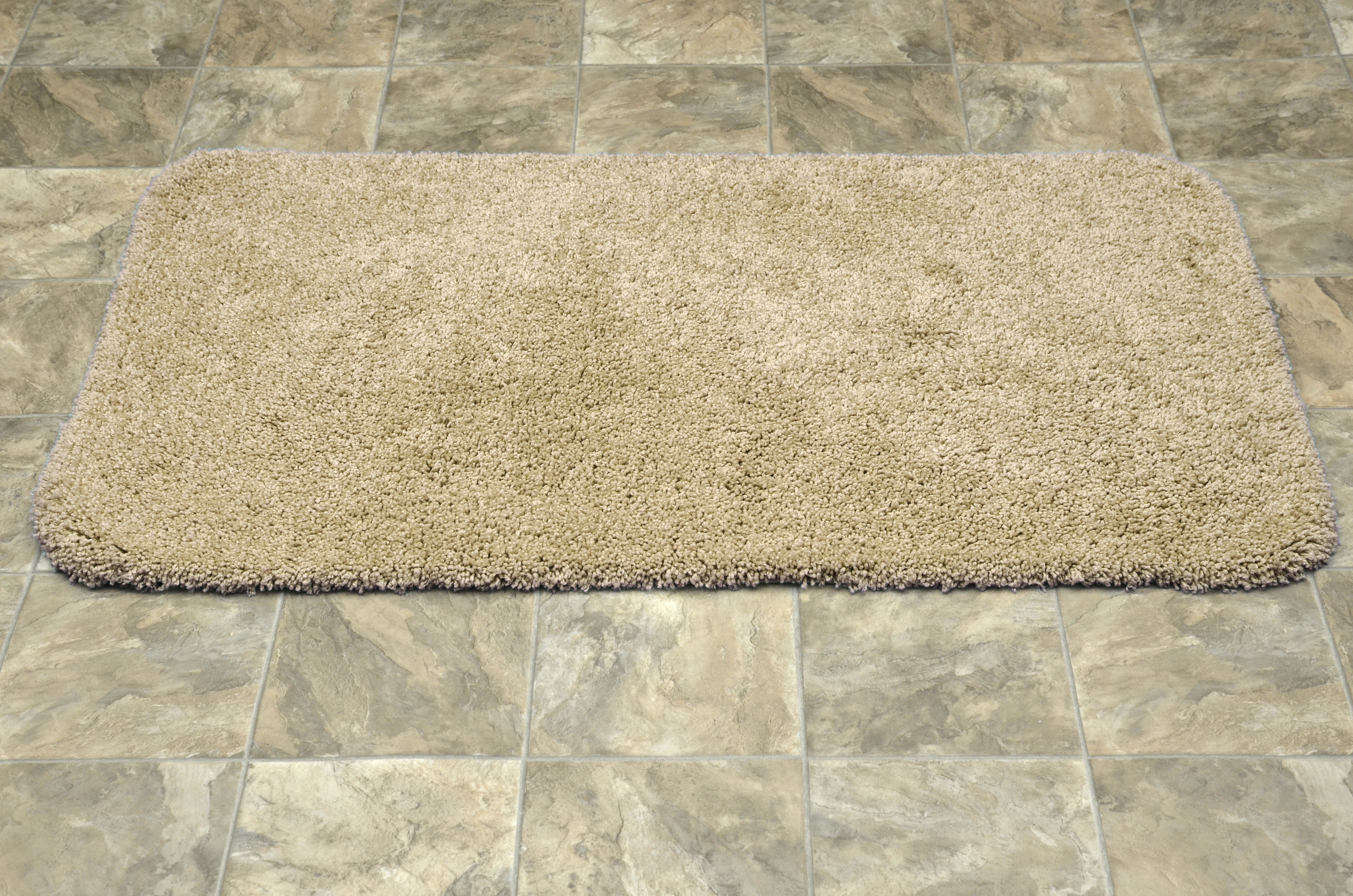 Garland Rug Serendipity Washable Nylon Linen Bath Rug, 30" x 50"