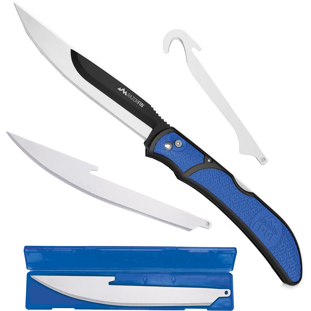 Outdoor Edge Razorfin Filet Knife Blue