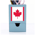thumbnail image 1 of Canada National Flag North America Country Desk Supplies Organizer Pen Holder Card, 1 of 3