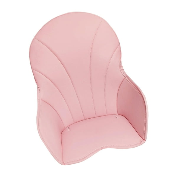 Soft Highchair Seat Cushion with Thick Sponge Layer Filling Accent PU Leather Dinning Chair Mat for Long Time Use
