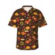 thumbnail image 1 of Fotbe Thanksgiving Turkey Camisa Hawaiana para Hombre Unisex – Camisa Casual de Verano con Botones de Manga Corta de Algodón y Lino,Large, 1 of 7
