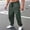 Army Green, variant on Hiking Pants Men Pants Carpenter Pants Cargo Low Waisted Baggy Jeans Long Straight-Leg Green Mens Casual Pants,L