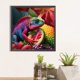 thumbnail image 4 of Pintura de diamante 5D DIY Full Round Drill Chameleon Kit Decoración del hogar, 4 of 9