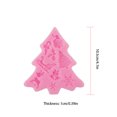thumbnail image 4 of Worallymy árbol de Navidad Chocolate molde de silicona para Fondant pastel decoración de Chocolate molde para hornear utensilios de cocina para horno Worallymy JD735816385, 4 of 7