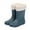 Z01 Navy, variant on Toddler Rain Boots,Kids Rain Boots Unisex Children Waterproof Shoes Non- Sole Comfortable for Boys Girls Outdoor All Seasons Footwear,Rain Boots Kids,Navy,9-10 Years
