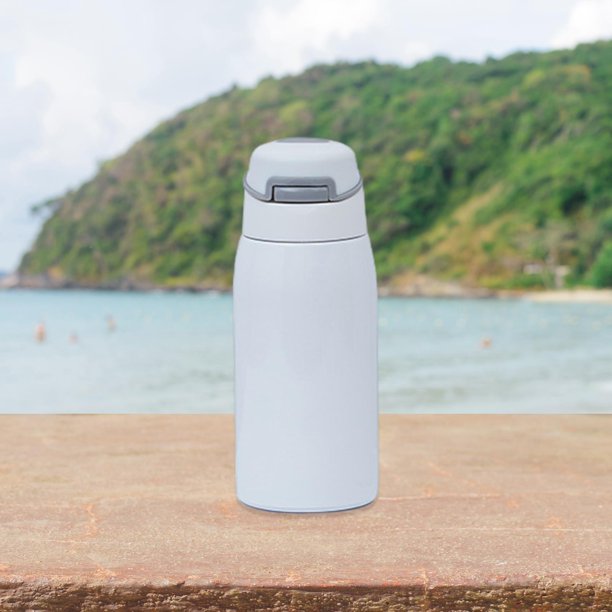 Botella de agua aislada, vaso aislado de acero inoxidable, taza de café, termo aislado, taza térmica para viajes deportivos, niños y adultos 75 cm x 17 cm