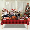 thumbnail image 2 of FeiFu Christmas Table Runner Snowman Snowflake Design Table Decoration for Dining Tables Seasonal Christmas Holiday Kitchen Dining Table Decoration, 2 of 5