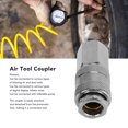 thumbnail image 3 of Acoplador de aire de conexión rápida acoplador de herramienta de aire duradero de 5 piezas 1/4 de pulgada NPT para automóvil ANGGREK Otros, 3 of 8