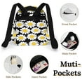thumbnail image 4 of Pop Daisy Small Backpack Cute Mini Backpacks For Woman Lightweight Daypacks, 4 of 8