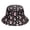 Halloween Candy Skull Black Pattern, variant on Halloween Candy Skull Black Pattern Bucket Hat, Beach Bucket Hat with Wide Brim & Breathable Fabric, Polyester Twill Gifts for Unisex Men Women