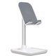 thumbnail image 2 of Soporte para teléfono móvil, soporte de mesa ajustable para teléfono móvil, soporte para tableta de aluminio con ángulo de altura ajustable compatible con teléfono inteligente, 2 of 8