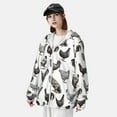 thumbnail image 5 of Haiem Funny Chicken UPF 50+ Fishing Shirts for Men Long Sleeve UV Sun Protection Hoodie Non-Mask Outdoor Hiking Shirts, 5 of 9