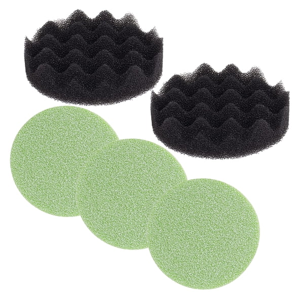 Qzbhct 3 Phosphate Remover Pad & 2 Bio-Foam Pad for Fluval Fx4 FX5 FX6 Canister Filter Aquarium Sponge Replacement