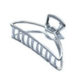 thumbnail image 1 of QualitChoice Pinces à Cheveux Mode Grand Style Simple Portable Ornements Géométriques Barrettes pour Femmes Blanc/arc 1Set, 1 of 6
