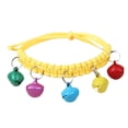 thumbnail image 2 of Walbest Pet Collar and Woven Rope Combo Jingle Bell Dog Collar Pulling Leash Rope Strap for Daily Use Outdoor Supplies Pet Gift, 2 of 7