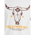 thumbnail image 4 of Yellowstone Bull Mens & Big Men's Graphic Tee Shirt, Sizes S-3XL, 4 of 5