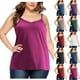 thumbnail image 1 of Tops túnica,Blusa de lentejuelas con cuello en V, top informal de manga corta, camisa de poliéster, corte holgado para uso diario, sopatenor, 1 of 8
