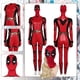 thumbnail image 2 of Disfraz de Ladypool de fantasía para mujer, disfraz de Deadpool, disfraz de superhéroe, mono femenino, máscara Zentai, traje de Halloween, 2 of 5