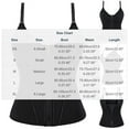 thumbnail image 3 of JGGSPWM Women's Zipper Front Spaghetti Strap Corset Tops Tight Solid Color Sleeveless Body Shaper Tummy Control Shapewear Camisole Black M, 3 of 8