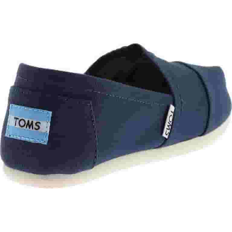 ◇◆TOMS◇◆トムス♪ NAVY CANVAS WOMEN'S CLASSICS レディース TOMS Classic Alpargata Canvas Slip-On Flat Shoe (Women's