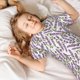 thumbnail image 5 of Balery Lavender Flowers Conjunto de Pijama Infantil de Manga Corta con Estampado – Ropa de Dormir de Algodón Suave-3X-Large, 5 of 6