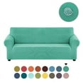 thumbnail image 1 of 1-piece Set Of Elastic Sofa Cover Non-slip Sofa Cover, Textured Grid Pattern, 1 of 5
