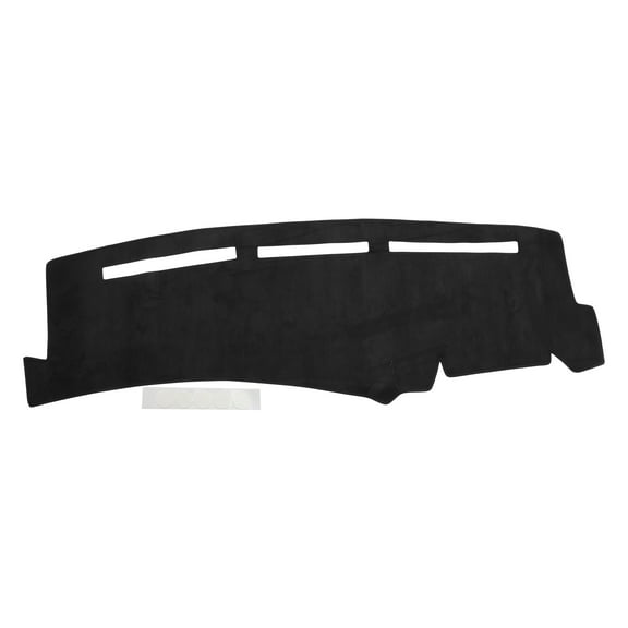 Unique Bargains Dash Cover for Chevrolet Silverado 1500 1999-2006 Dash Board Mat Anti-Slip Dash Cover Mat Suede Center Console Dashboard Cover Pad Carpet Black