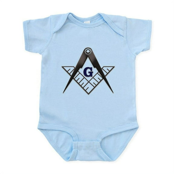 CafePress - Freemasons Infant Bodysuit - Baby Light Bodysuit, Size Newborn - 24 Months
