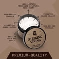 thumbnail image 3 of Striking Viking 4 oz Sandalwood Beard Butter for Men Conditioning Styling Beard Moisturizer, 3 of 6