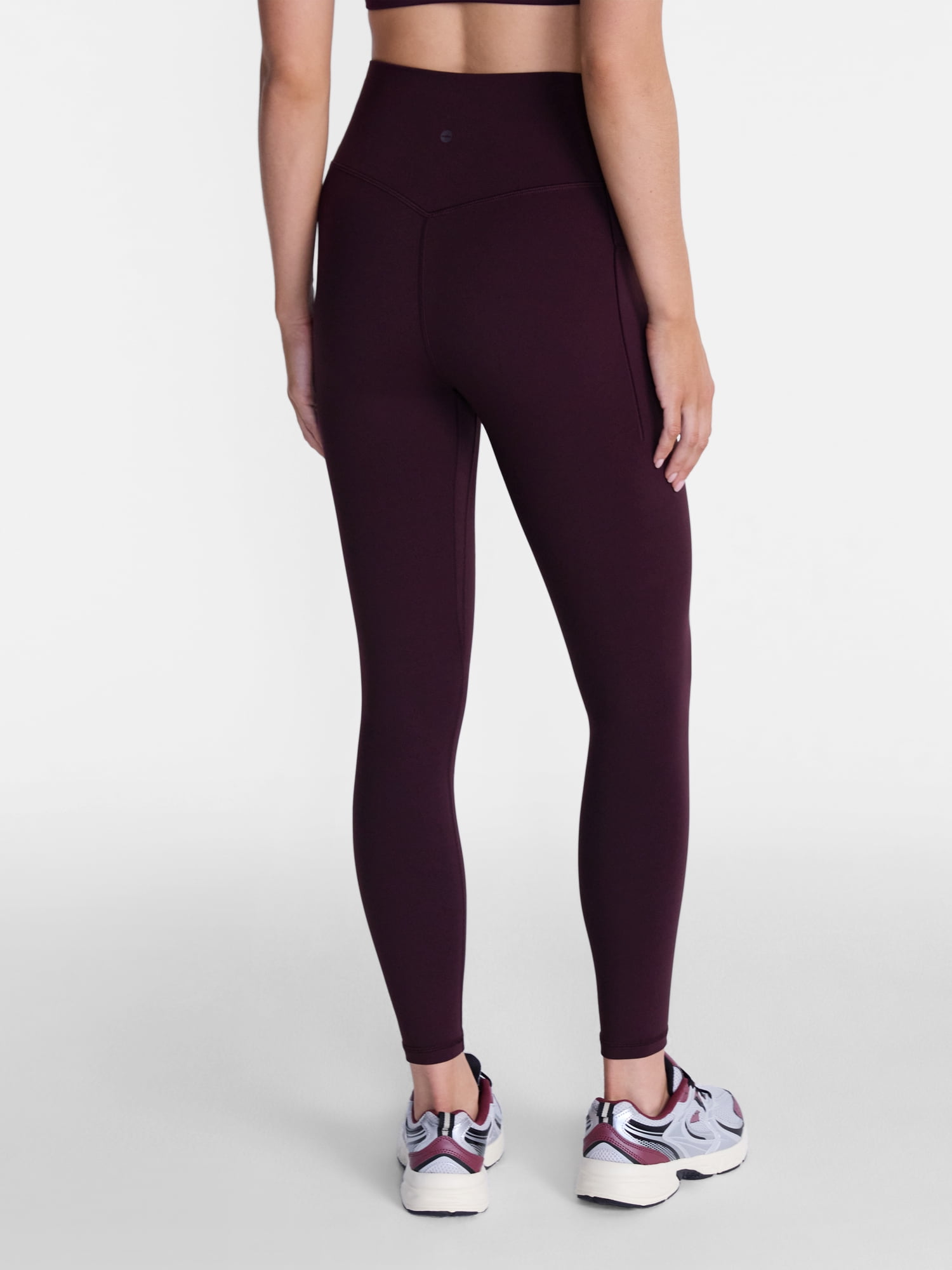 Avia Women's and Women's Plus SoftSculpt High Rise Leggings with Pockets, Full Length, Sizes XS-4X