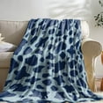 thumbnail image 3 of Sowide Cow Print Blanket Blue, Soft Fleece Flannel Farm Animal Blanket, Cow Blanket for Adult Kids, Cozy Warm Throw Blanket, Lightweight Blue White Fuzzy Plush Gifts for Nap, Sofa, Couch, Bed(50"x60"), 3 of 8