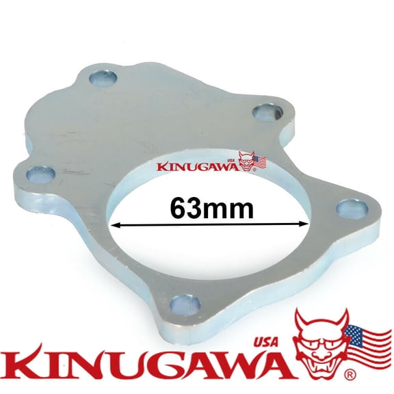 Turbo Outlet Flange for SUBARU EJ20 EJ25 Impreza STI WRX 63mm Hole