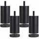 thumbnail image 1 of Adjustable Furniture Legs Aluminum Alloy Furniture Legs Round Metal Furniture Legs Table Sofa Bed, Black, 4 Pieces(10cm), 1 of 5