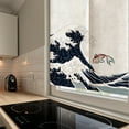 thumbnail image 4 of 85*120cm Japanese Style Polyester Half Curtain Kitchen Bedroom Partition Curtain Home Decor, 4 of 7