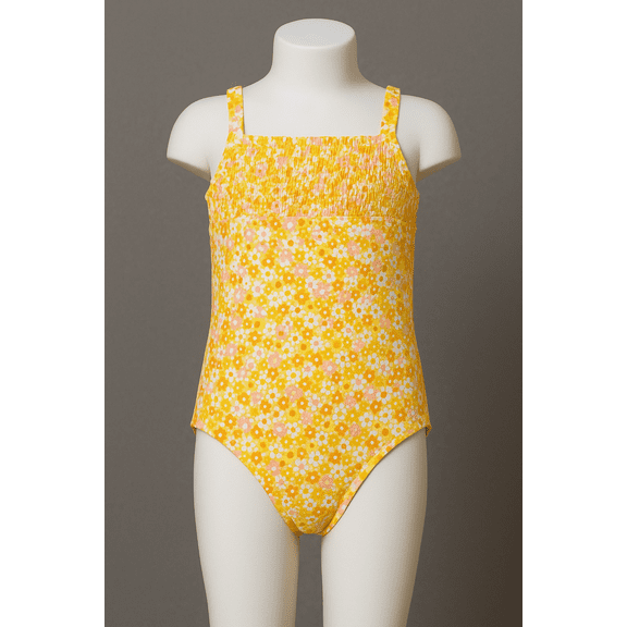 Carter's Just One You Toddler Girls' Floral Print One Piece Bathing Suit 5T