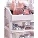thumbnail image 3 of Organizador de Maquillaje con 3 Cajones, Caja de Almacenamiento Cosmética de Gran Capacidad Organizador Joyería Multifunción para Baño y Tocador, 3 of 4