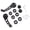 Black, variant on Car Window Handle Winder Replace Winder Crank Window Handles Aluminum Alloy Spare Auto Parts Tool