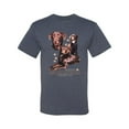 thumbnail image 2 of If It's Not a Chocolate Lab It's Just a Dog Gift | Mens Dog Lover Graphic T-Shirt, Vintage Heather Blue, Large, 2 of 3