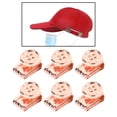 thumbnail image 4 of 6 extensores de botones con clip para mascarilla, botón de hierro móvil para alivio de orejas, diadema Oro rosa, 4 of 9