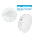 thumbnail image 4 of Uxcell Plastic Hole Plug, Flush Type Round Hole Plugs Cover Snap in Locking Hole Tube White 1.5", 4 of 7