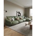 thumbnail image 1 of Italian light luxury modern style design sofa living room imperial concubine leather sofa furniture My Lux Decor Round, 1 of 6