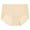 Beige-d, variant on Women's High Waist Plus 7A Crotch Lift Seamless Panties, Washable Leak Proof Incontinence Underwear for Women, High Waist Cotton Bladder Leakage Protection up to 50ML, 5 Beige, Large, 5 Pack