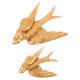 thumbnail image 3 of 2 piezas de colgante de pared de resina con forma de golondrina para decoración de pared., 3 of 7