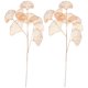 thumbnail image 3 of Lifelike Simulation Plant Wedding Decor with 2Pcs Plastic Ginkgo Leaves, 3 of 3