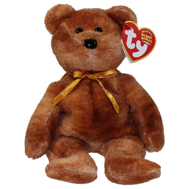 TY Beanie Baby - GRIZZWALD the Bear (8 inch) - Walmart.com - Walmart.com