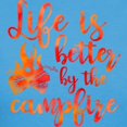 thumbnail image 3 of CafePress - Life's Better Campfire Women's Dark T Shirt - Women's Traditional Fit Dark T-Shirt, 3 of 4