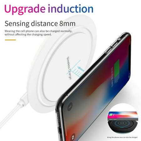 10w Fast Wireless Charger Quick Charging Pad Mat For Samsung S10