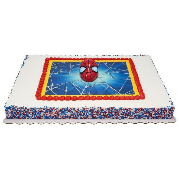 Marvel's Spider-Man Half Sheet Cake