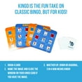 thumbnail image 5 of Regal Games Kingo Animals Edition - Juego de bingo para niños de jardín de infantes y preescolar - Divertido juego educativo de aprendizaje para el aula y el hogar - Generador de vocabulario Bingo par, 5 of 5