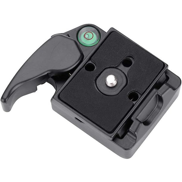 Botao Adaptador de liberación rápida, Abrazadera de cámara con Adaptador de liberación rápida para Placa Deslizante Pl-2000 Dslr 323 1 Pieza